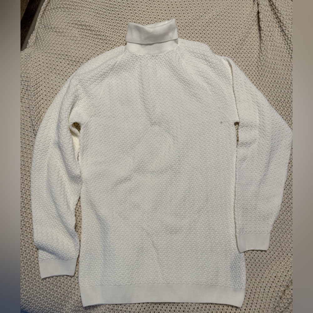 NWOT ASOS Cream Knit Sweater/ Sweater Dress